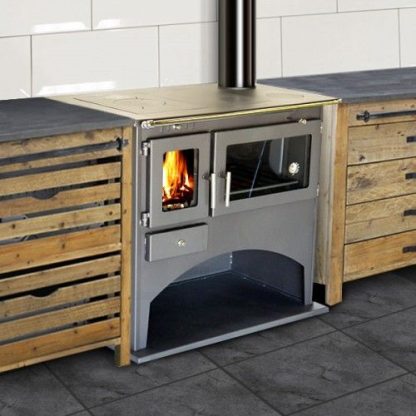 Cuisinière à bois BELLEZA VIKI 13.5 KW – Image 2