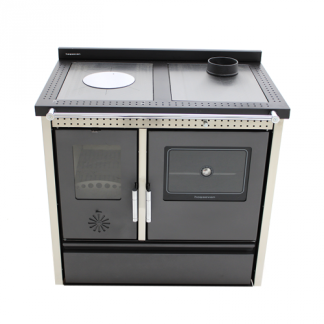 Cuisinière à bois MODERNA Cooky Luxe Rouge 13,8 kW