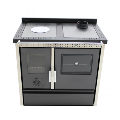 Cuisinière à bois MODERNA Cooky Luxe Rouge 13,8 kW