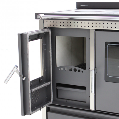Cuisinière à bois MODERNA Cooky Luxe Rouge 13,8 kW – Image 2