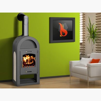 Poêle à bois BELLEZA MAESTRO K 10 KW – Image 3