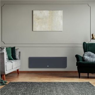 Radiateur à inertie Equateur 4 Bas 1000 Watts Ardoise