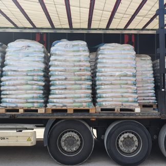 komplette LKW Ladung der Biotom Gold Holzpellets 24*990 kg